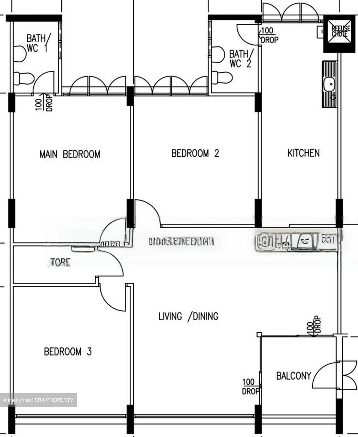 Blk 164 Siglap East (Bedok), HDB 5 Rooms #456559201